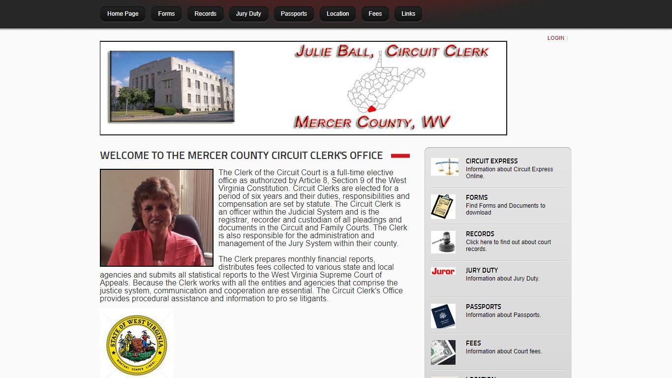 Circuit Clerk Home Page - Welcome to the Mercer County ...